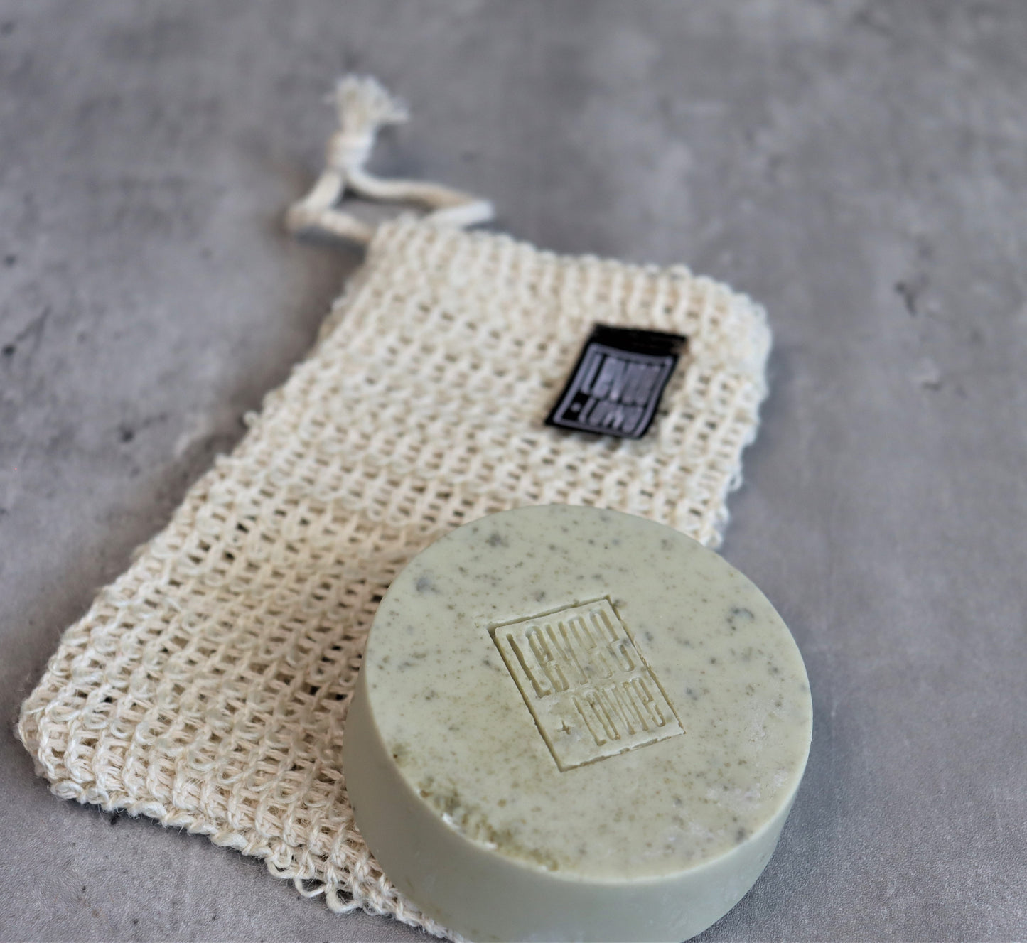 Shampoo Bar + Soap Saver Sack