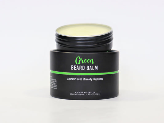Beard Balm 60g | GREEN - woody & earthy