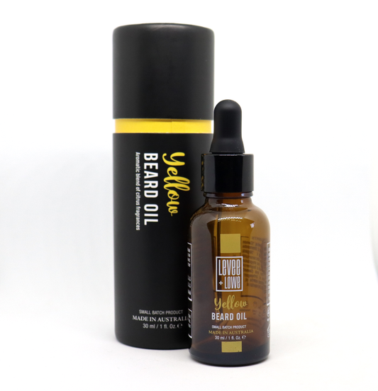 Beard Oil | Yellow 30ml - Levee + Lowe