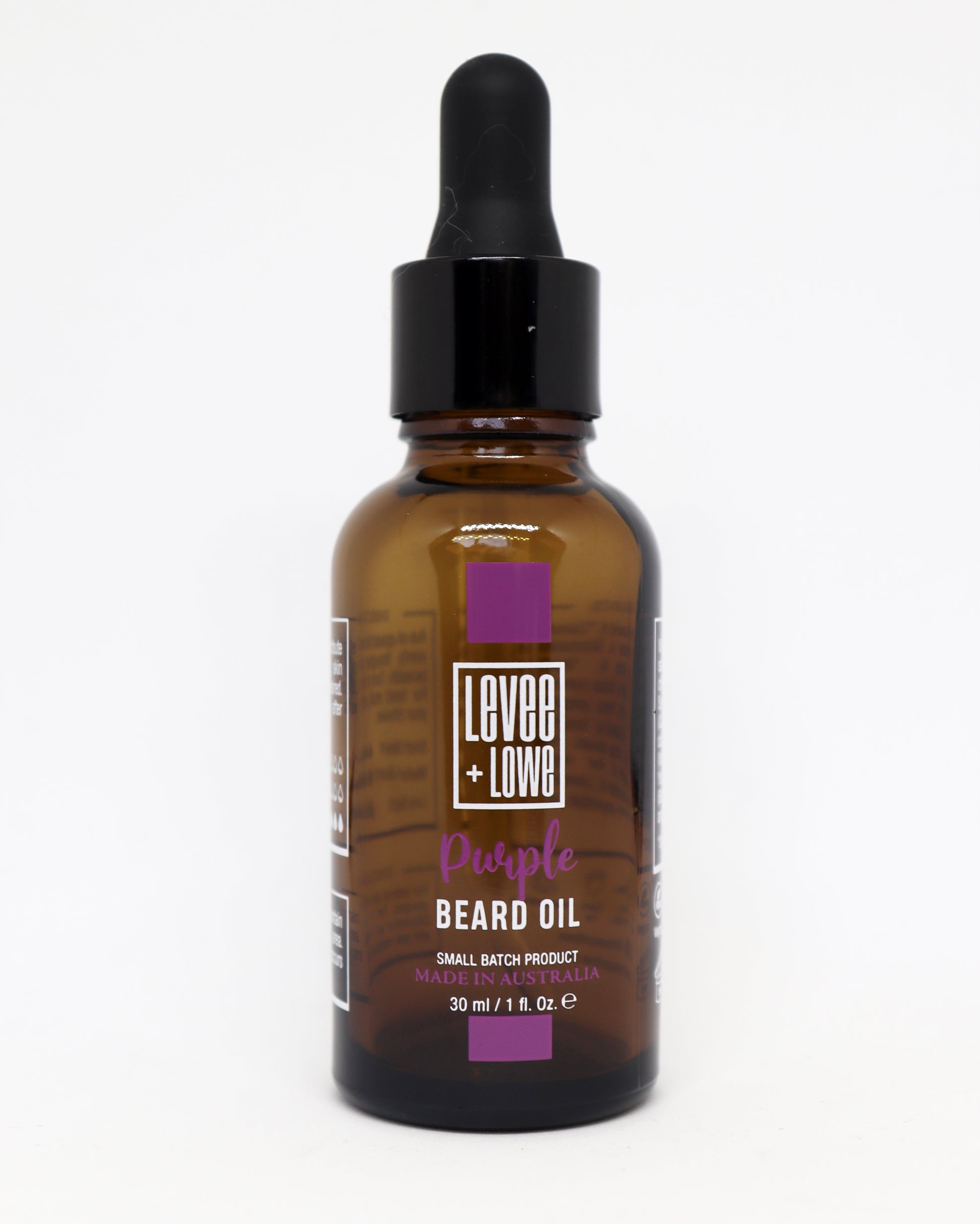 Beard Oil | Purple 30ml - Levee + Lowe