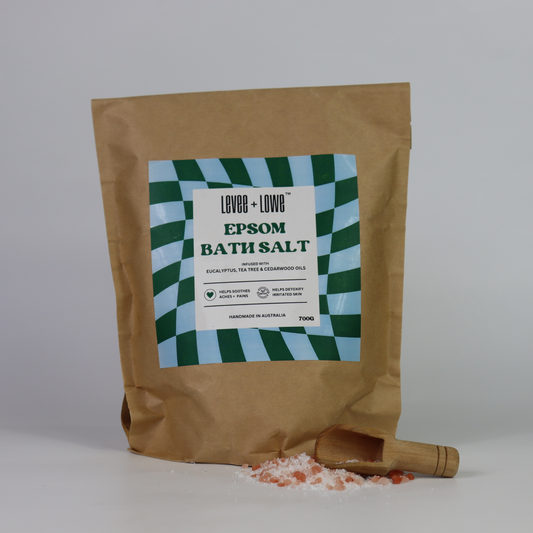 Bath Salt | Eucalyptus, Tea Tree + Cedarwood Oils