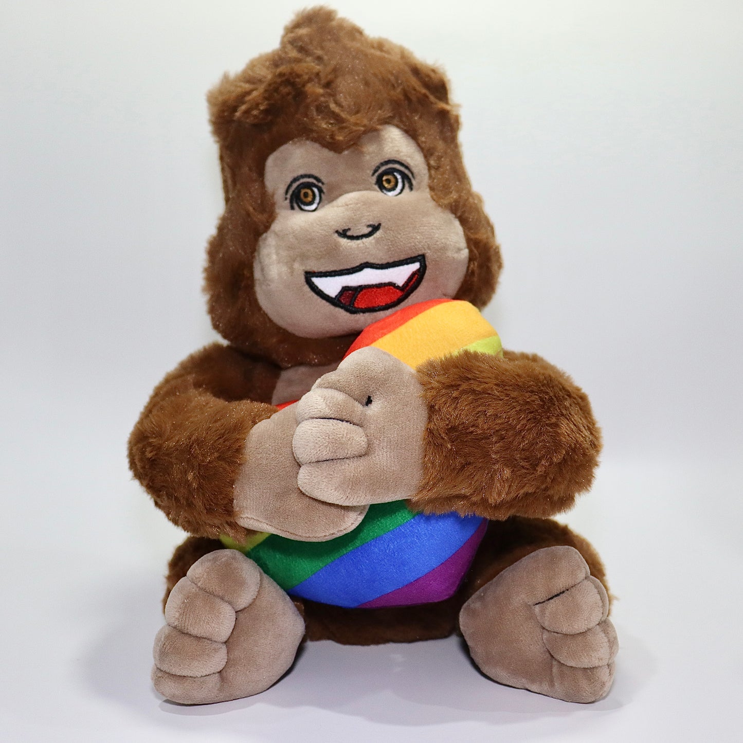 GorillaGayming Baby Gorilla Pride Heart Plushie