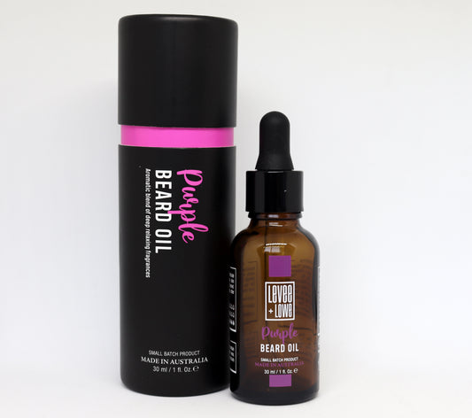 Beard Oil | Purple 30ml - Levee + Lowe