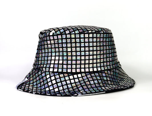 QuietPiece Disco Ball Bucket Hat | Limited Edition